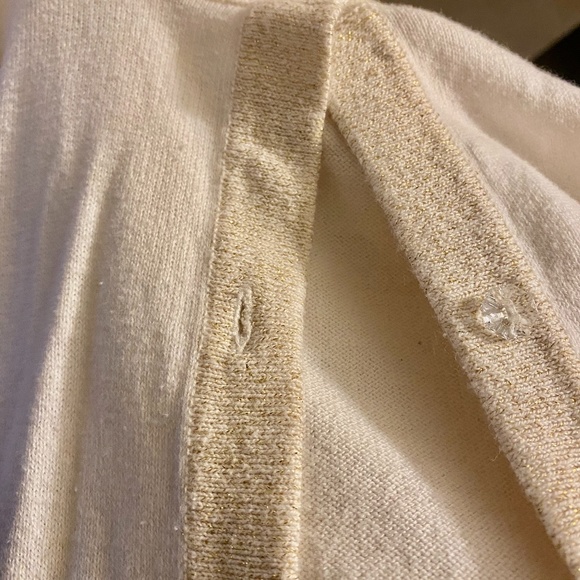 cardigan sweater with front sequin pockets - Picture 5 of 5